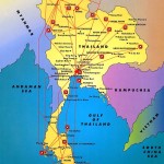 Mappa Thailandia