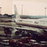 L'aereo d'andata