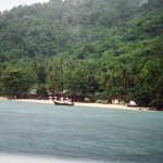 Spiagge lungo l'isola